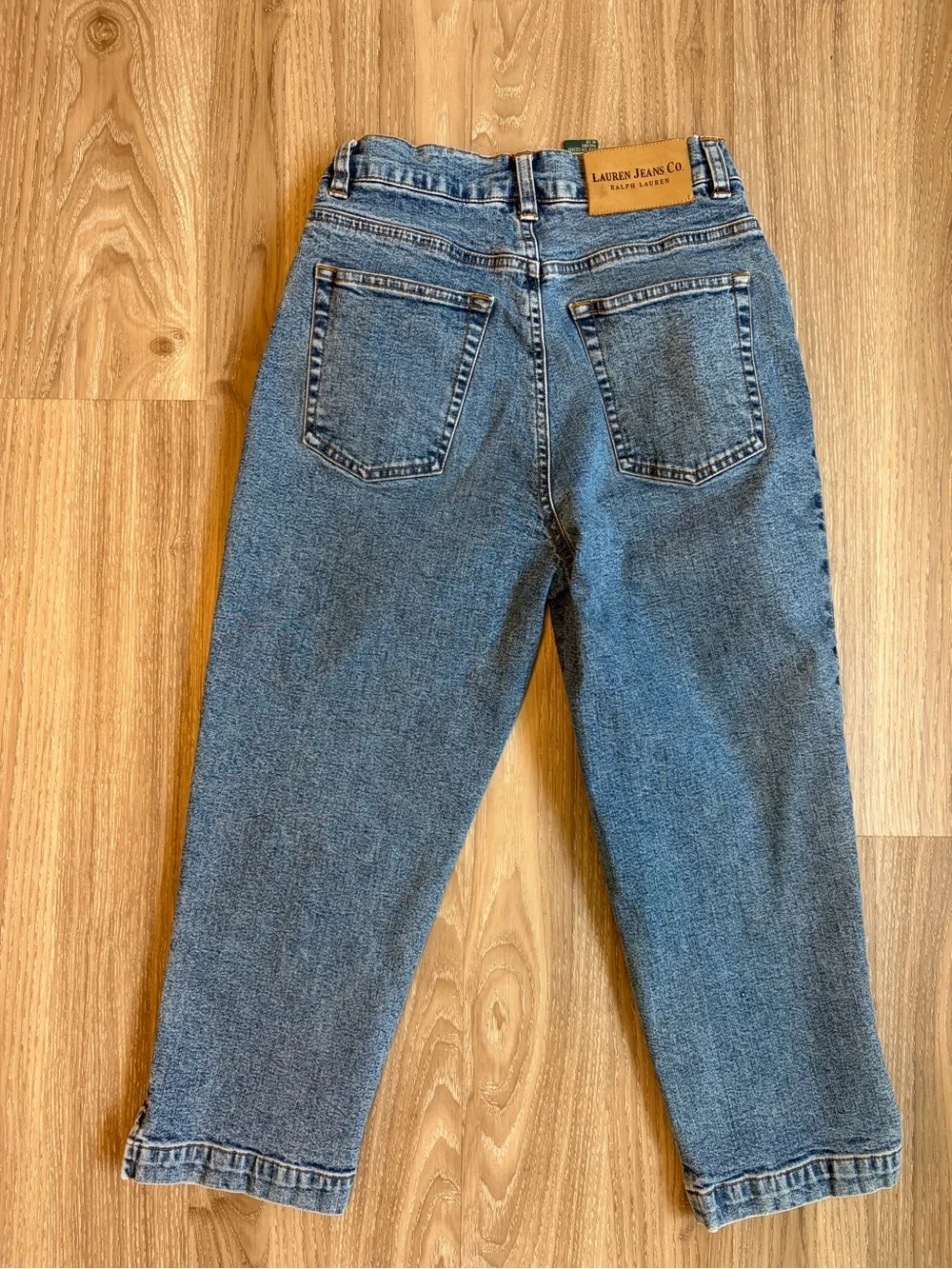 Ralph Lauren women’s Jeans Co. Size 2P Petite Straight Leg Jeans Y2K